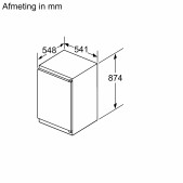 Foto van Koelkast inbouw Bosch KIL22NSE0 Serie 2