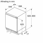 Foto van Onderbouw koelkast Siemens KU22LVFD0 iQ300