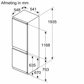 Foto van Koel-vriescombinatie Siemens KI96NNSE0 iQ100