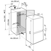 Foto van Inbouw koel-vries combinatie Liebherr ICNSd 5123 Plus