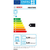 Foto van Oven inbouw Bosch HBA3730S0 Serie 4