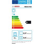 Foto van Oven inbouw Bosch HBG317AS0 Serie 6