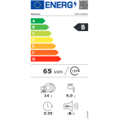 Foto van Geïntegreerde vaatwasser Siemens SN57ZS06CE IQ700