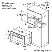 Foto van Bakoven Siemens (90cm breed) VB558C0S0 iQ500