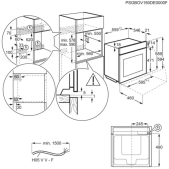 Foto van Stoom oven AEG BCS455020M