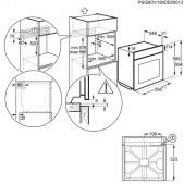 Foto van Inbouw oven AEG BPS355061M