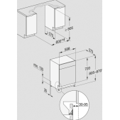 Foto van Onderbouw vaatwasser Miele G 7232 SCU Selection