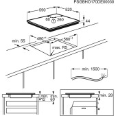 Foto van Inductie kookplaat AEG IKR64301XB