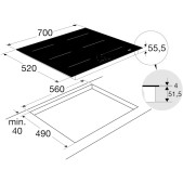 Foto van Inductie kookplaat ATAG HI07471EV