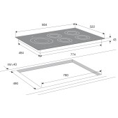 Foto van Inductie kookplaat ATAG HI8271MT