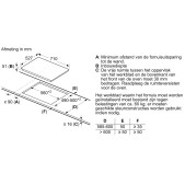 Foto van Inductie kookplaat Bosch PVS775FC5E Serie 6