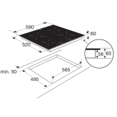 Foto van Inductie kookplaat ETNA KI560ZT