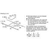 Foto van Inductie kookplaat Domino EH375FBB1E Siemens iQ100