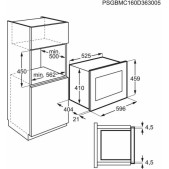 Foto van Magnetron inbouw AEG MBE2658SEM