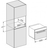 Foto van Magnetron inbouw -met grill- Miele M 7244 TC