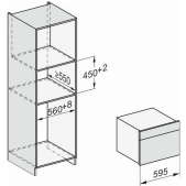 Foto van Combi-stoomoven inbouw Miele DGM 7440