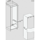 Foto van Koelkast inbouw Miele K 7747 D